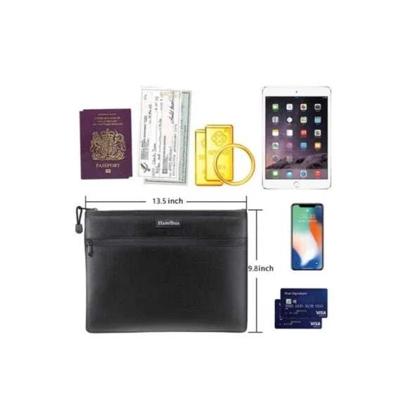 Fireproof and Waterproof Document Bag - Picture 3 of 8